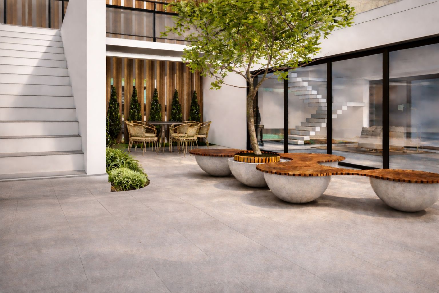 Centro Comercial - Render